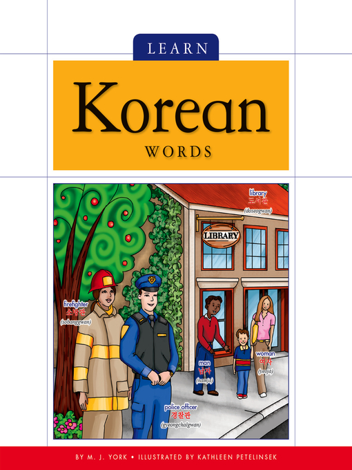 Title details for Learn Korean Words by M. J. York - Available